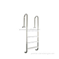 4-Step D42mm/157cm Stainless Steel Pool Ladder with Plastic Steps & Bracket for Above-Ground Pools: Your Pool Access Solution